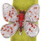 Butterfly Napkin Ring Silver and Red Arcadia Home